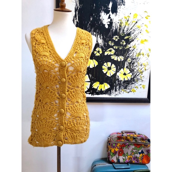 True Vintage Wool Knit Vest - Picture 4 of 8